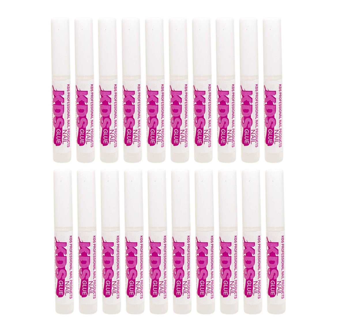 KDS Nail Glue bottle shows strong adhesion for durable false nails