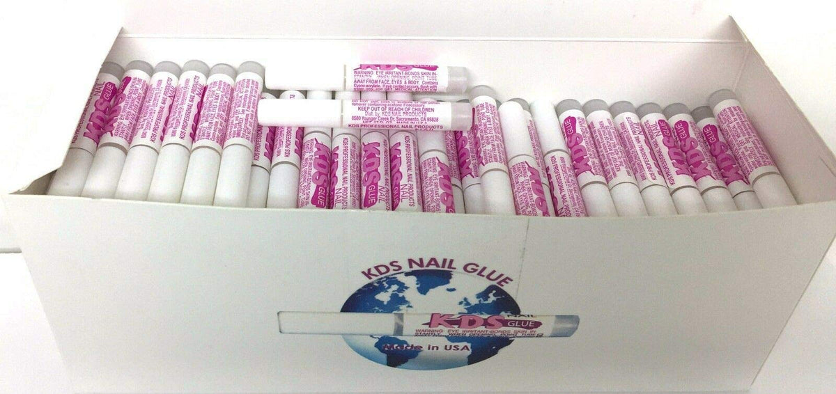 KDS Nail Tip Glue adhesive for acrylic tips delivers a strong bond for durable nails