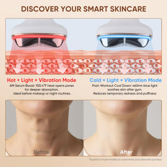 Kdune heated gua sha mode for better serum absorption.