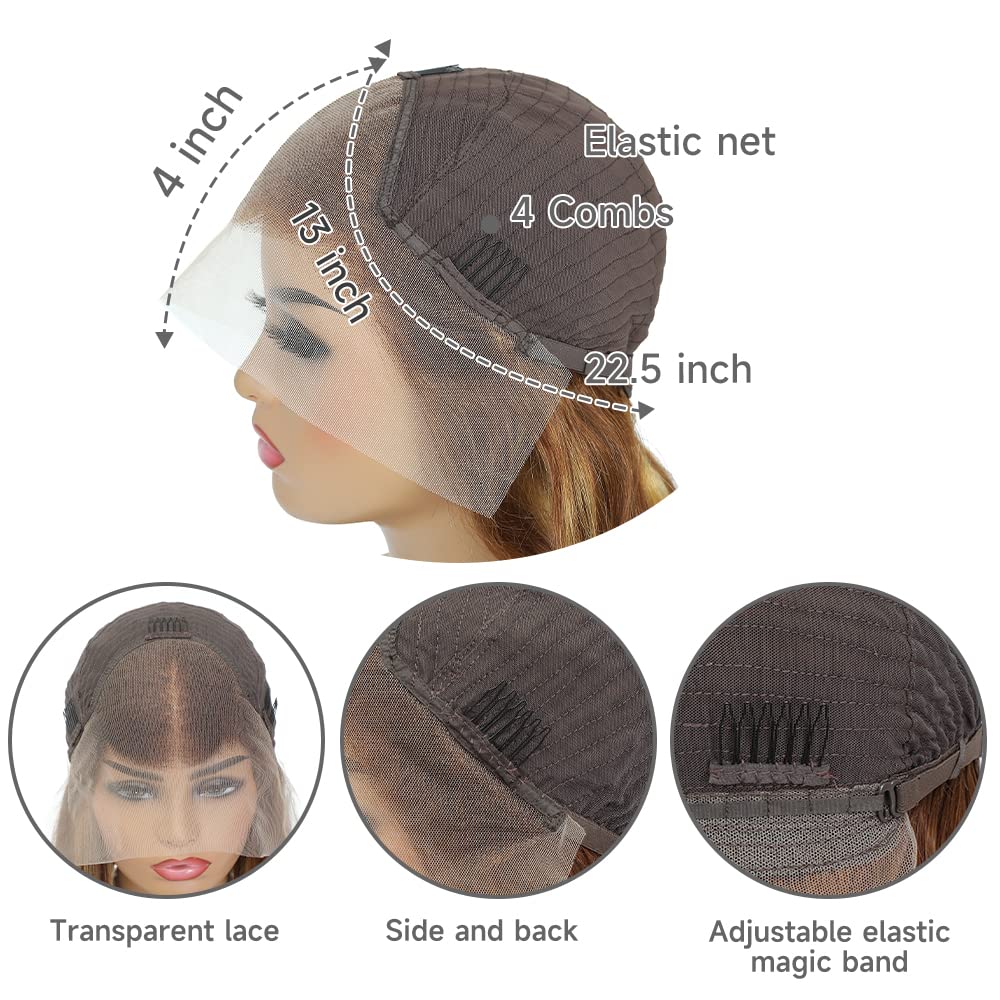 KeaBalo pre-plucked 13x4 lace front creates a natural-looking hairline