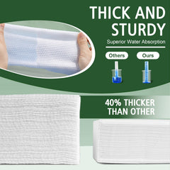 KeeiZoes biodegradable face towels offer eco-friendly cleansing with no fragrance.
