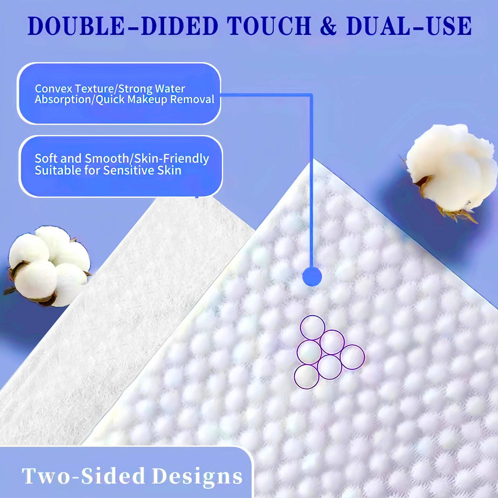 KeeiZoes: toalla facial de doble cara para limpieza suave y profunda.