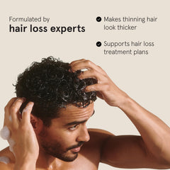 Keeps ingredient pack featuring biotin, caffeine, green tea, and saw palmetto for healthy-looking scalp.