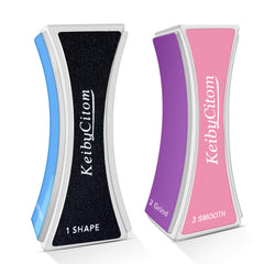 Keiby Citom Nail Buffer with four sides shapes nails for a precise finish