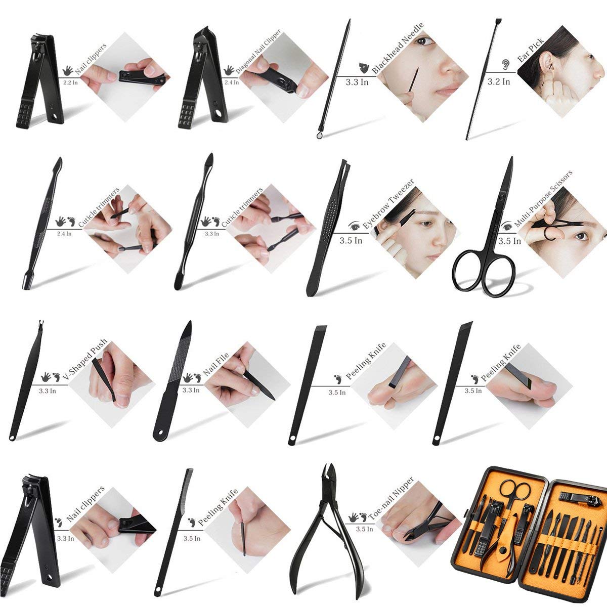 Keiby Citom luxurious PU leather case protecting tools in a stylish package.