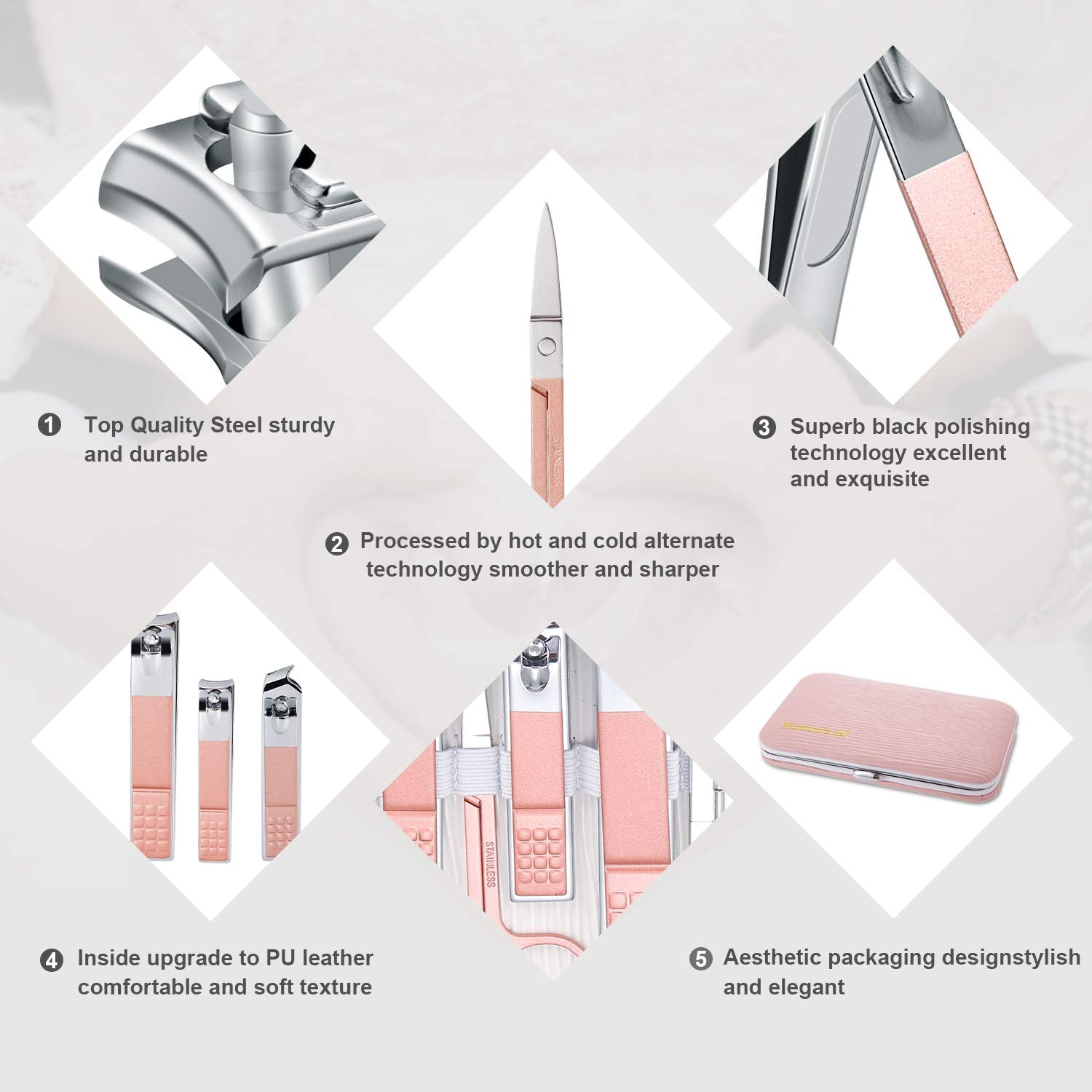 Keiby Citom portable nail care kit ready for handbags and carry-ons