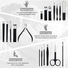Keiby Citom multifunction tools for hands, feet, and facial care in one compact kit