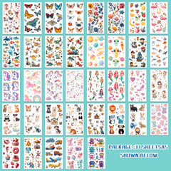 Keikihipa kids tattoos dinosaur collection for vivid party visuals