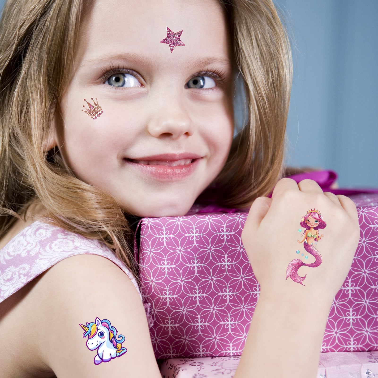 Keikihipa space tattoos create space-themed looks for birthdays