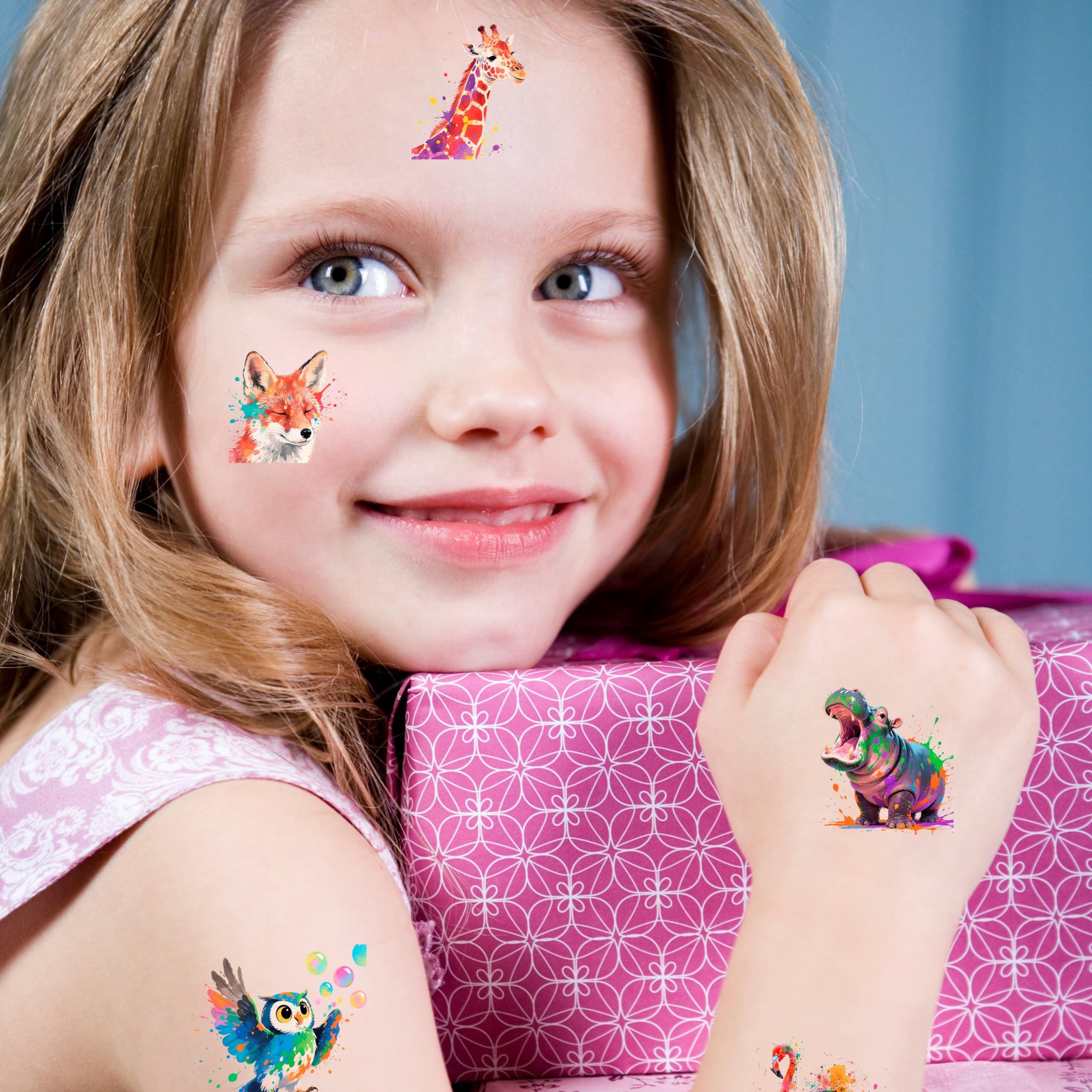 Keikihipa butterfly tattoo with bright colors for Easter baskets