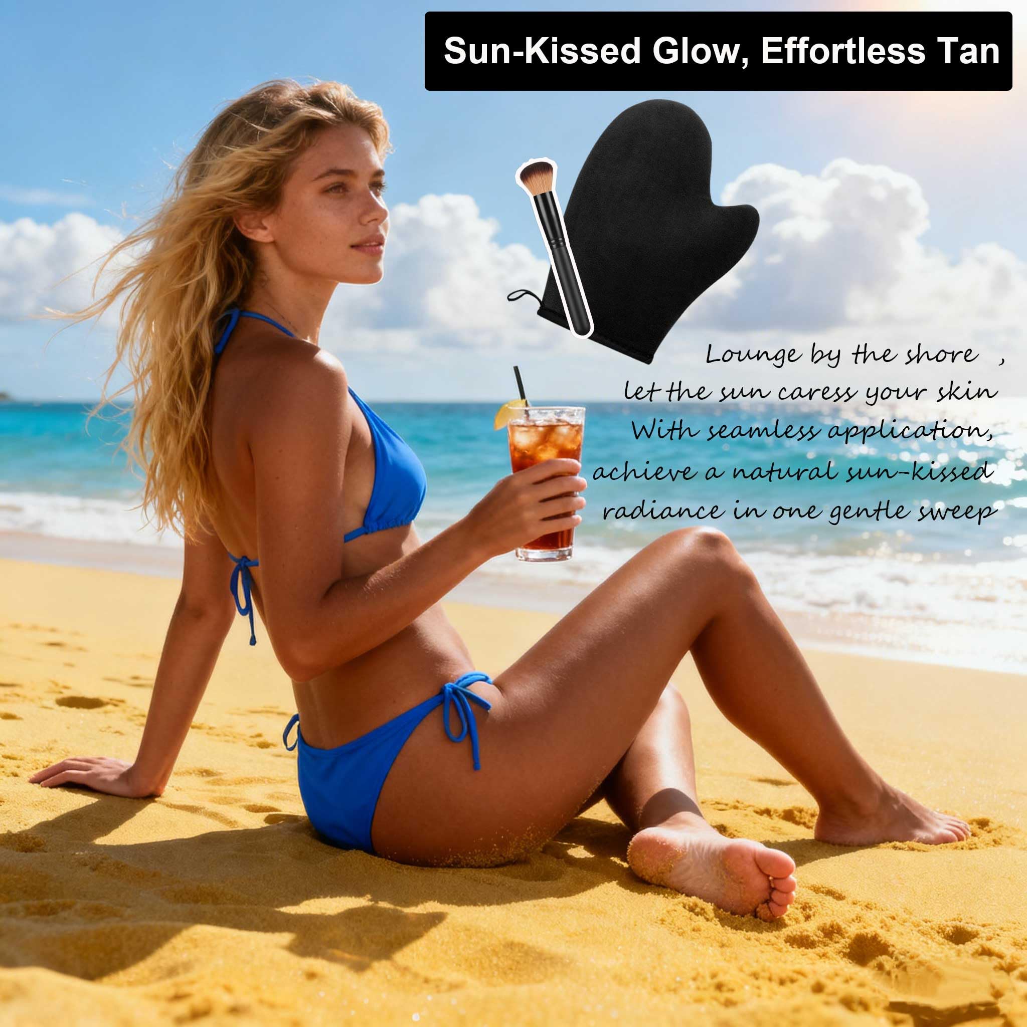 Kelilo tanning kit shows durable stitching for long-lasting use