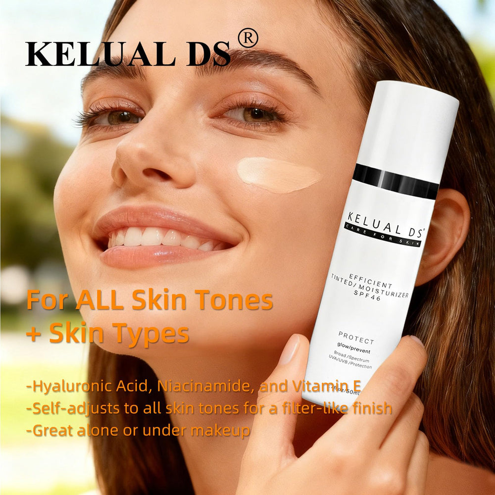 KELUAL DS: tintado universal que ofrece cobertura ligera y natural.