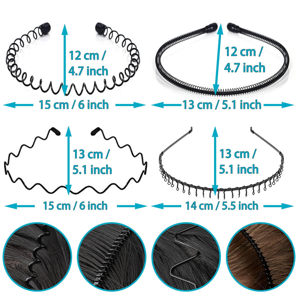 KELUBATU diadema para moda y deporte, combina con cualquier look.