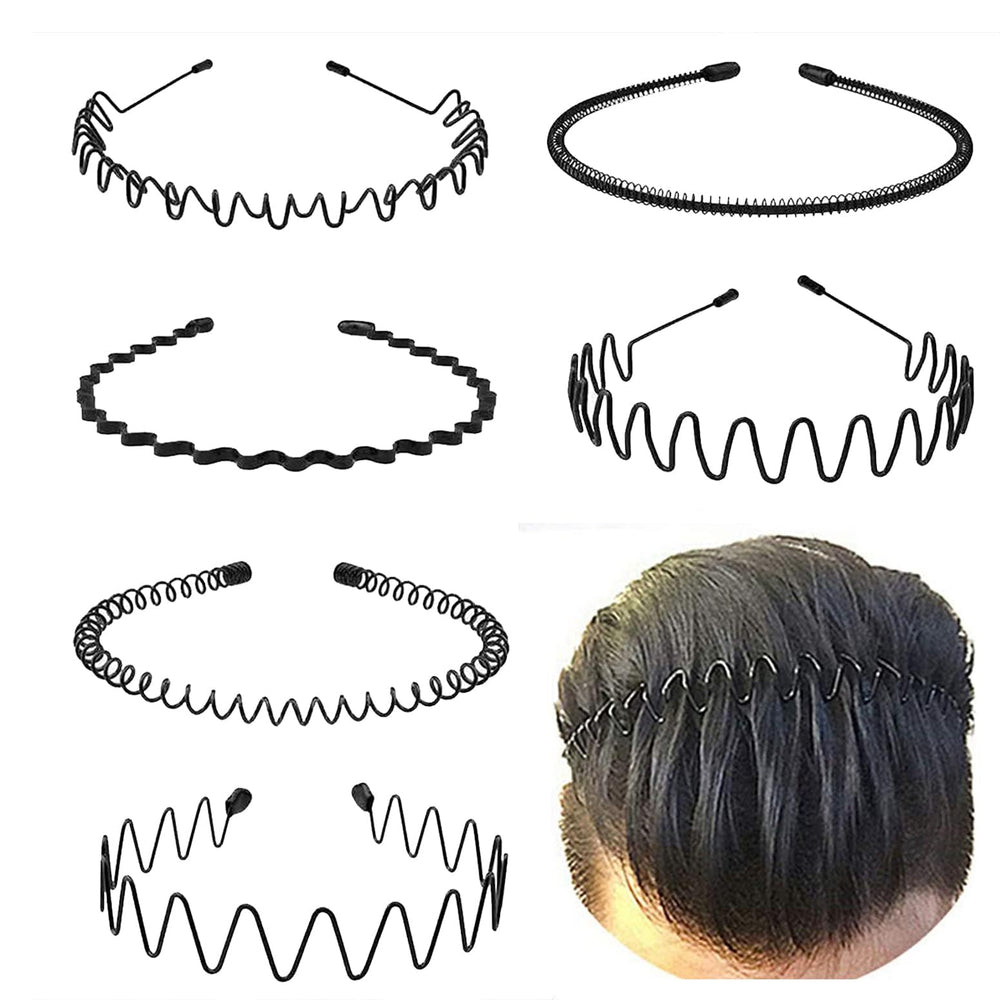 KELUBATU diademas metálicas: estilos variados para peinados rápidos.