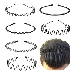 KELUBATU diademas metálicas: estilos variados para peinados rápidos.