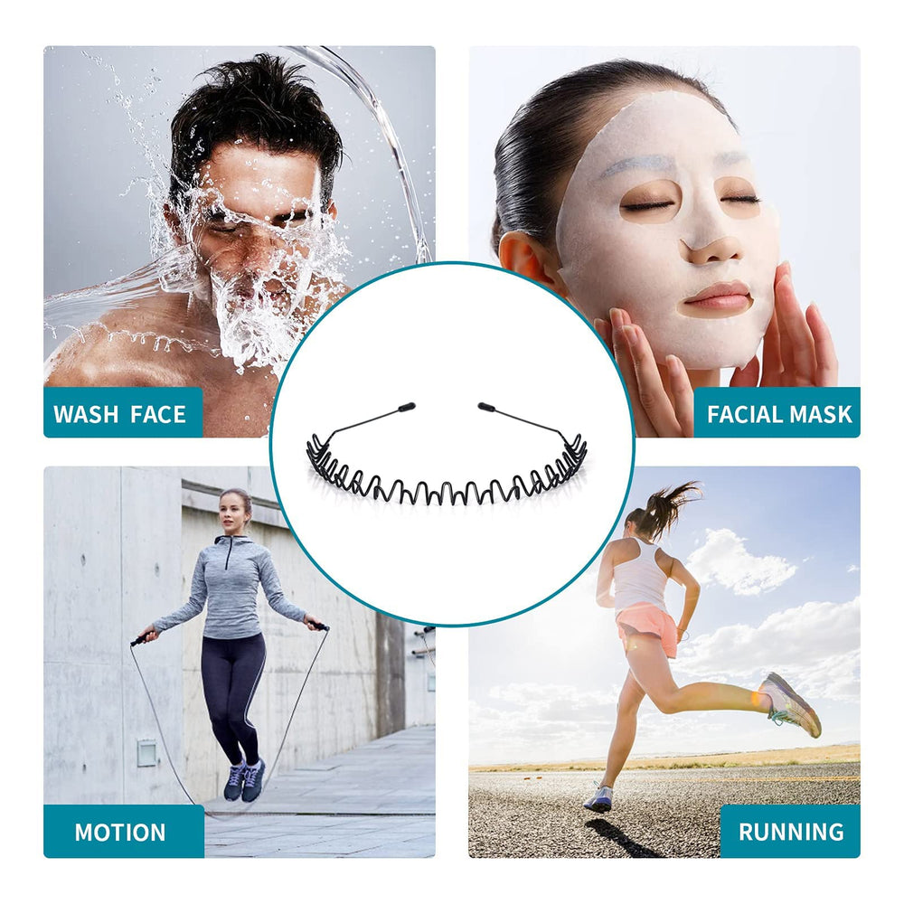 KELUBATU metal headbands shown for daily yoga and grooming