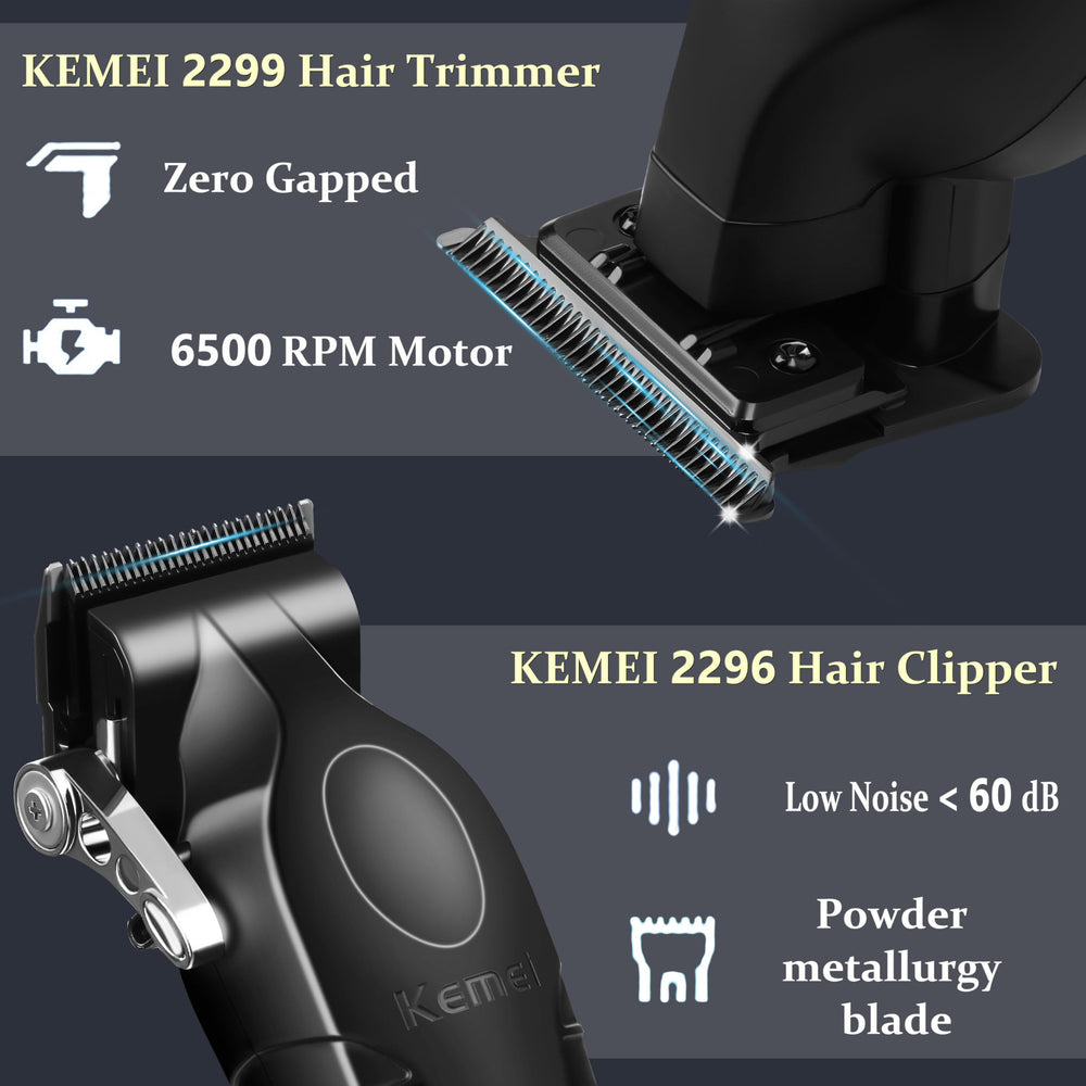 KEMEI 2299 hair/beard trimmer for clean edges