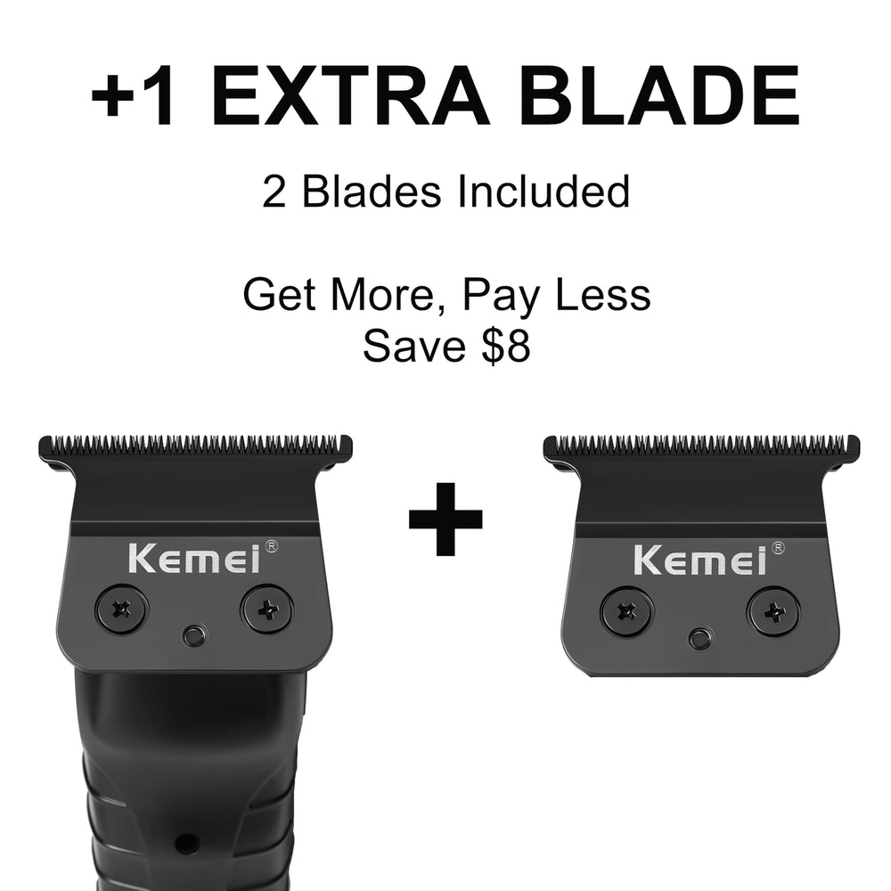 KEMEI 2299 trimmer complete kit including spare blade and guides