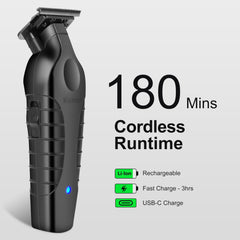 KEMEI 2299 trimmer edging necklines with crisp precision