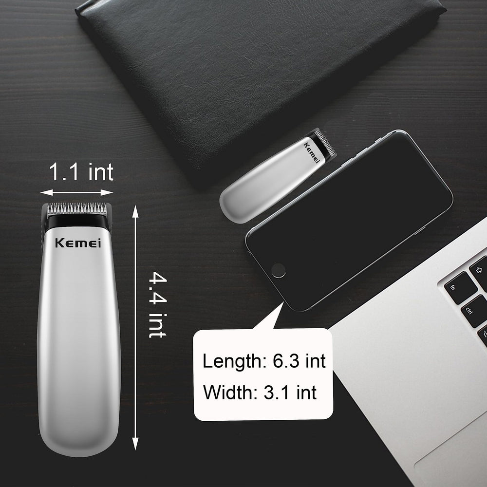 KEMEI Mini Hair Trimmer precision blades for precise cuts