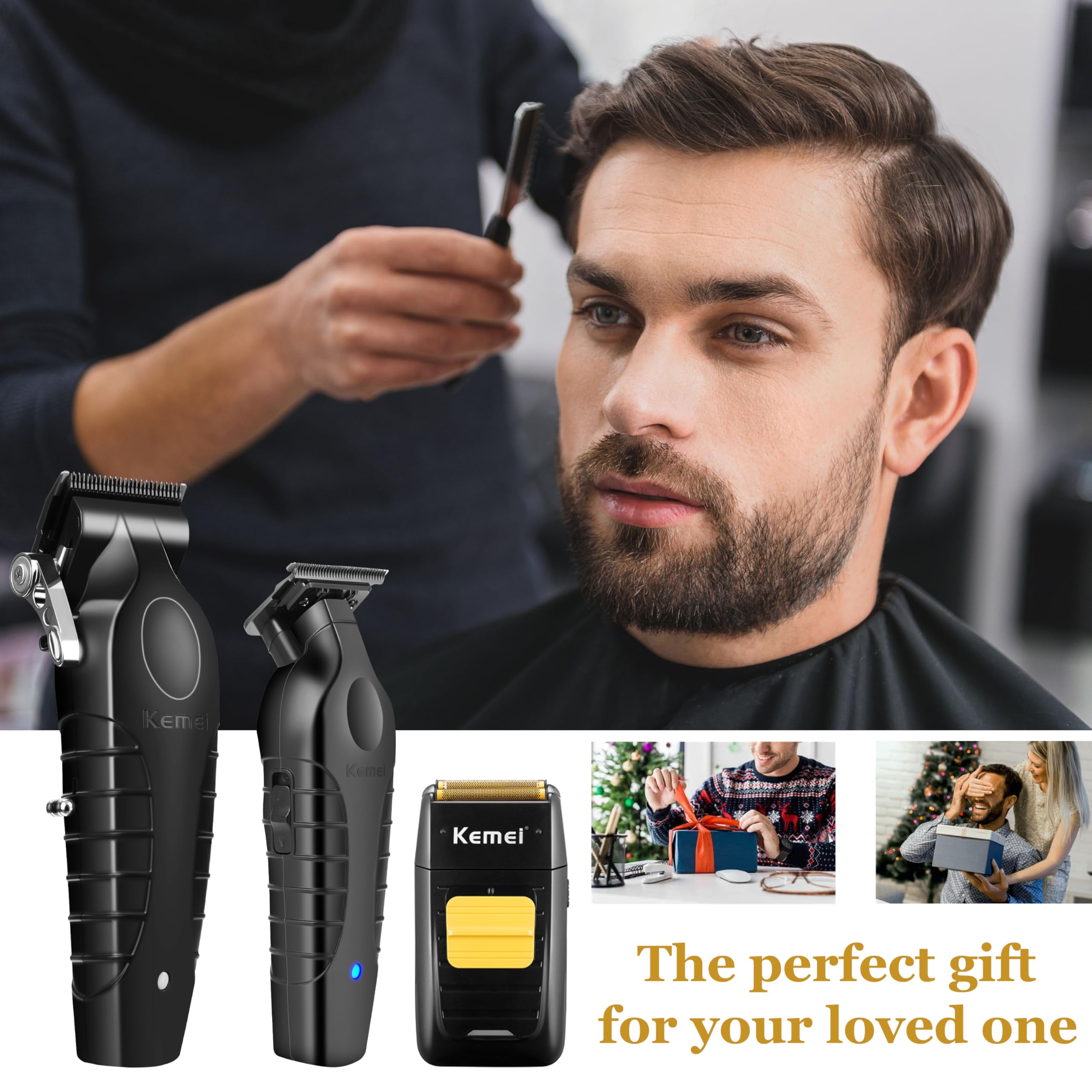 KEMEI travel bag keeps grooming gear organized during travel