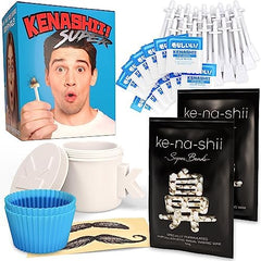 Kenashii Super Nose Waxing Kit: wax pot heating for quick, controlled prep.