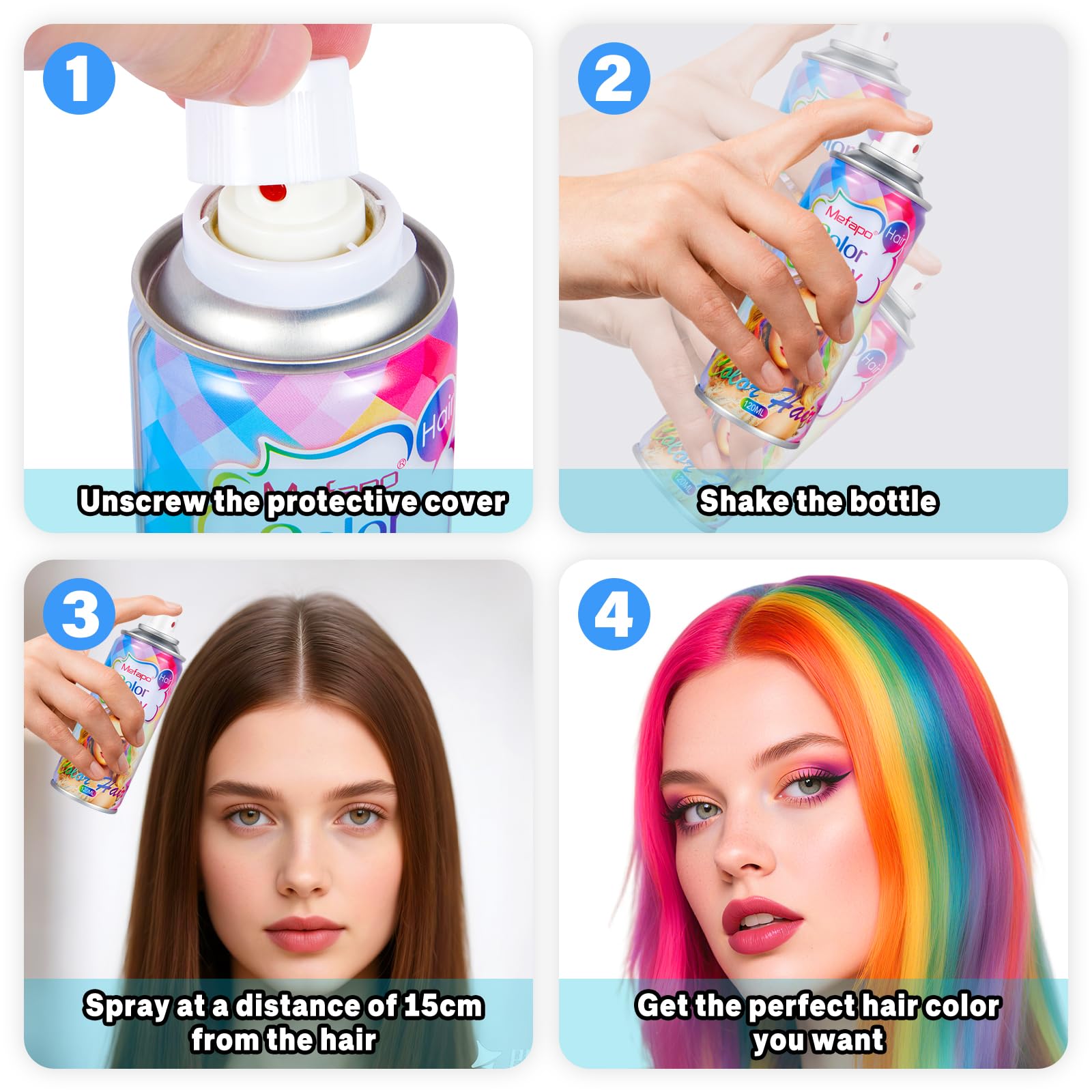 KENINA easy-spray application for mess-free color