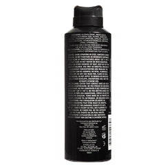 Close-up of spray application from Kenneth Cole Black All Over Body Spray.