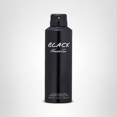 Kenneth Cole Black packaging conveys urban sophistication suitable for gifting.