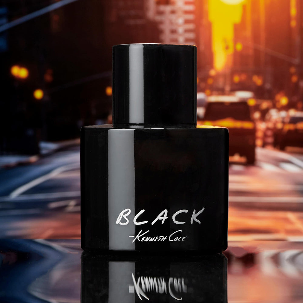 Kenneth Cole Black packaging variation suggests premium presentation for gifting.