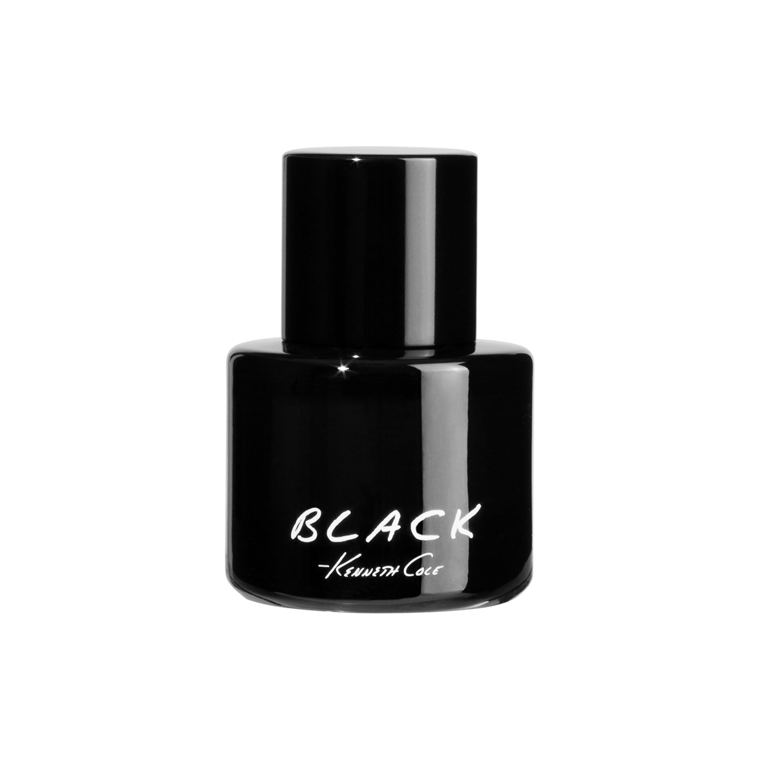 Kenneth Cole Black fragrance with warm musk and wood for evening polish.