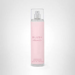 Kenneth Cole Blush spray bottle in action, great for on-the-go scent.