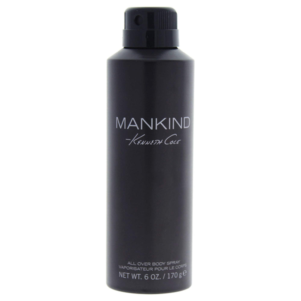 Kenneth Cole Mankind bottle close-up highlighting pineapple-pear opening for daily confidence