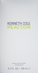 Kenneth Cole Reaction bottle back view shows durable design for daily carry