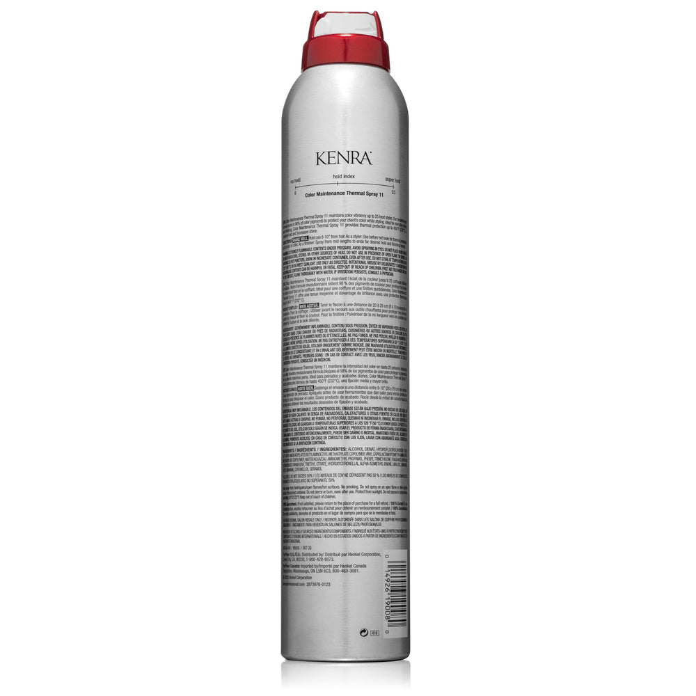 Kenra all hair types styling spray supports versatile looks.