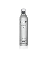 Kenra Anti-Humidity Spray 5 bottle shown for humidity defense and long-lasting style.