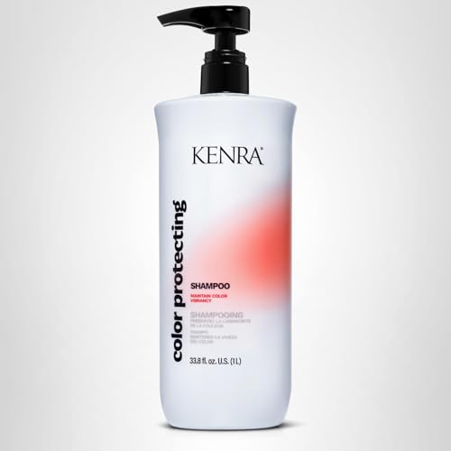 Kenra Color Protecting Shampoo closeup highlighting clarity and shine