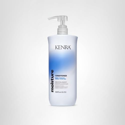 Salon-ready finish with Kenra Moisture Conditioner for soft, touchable hair.