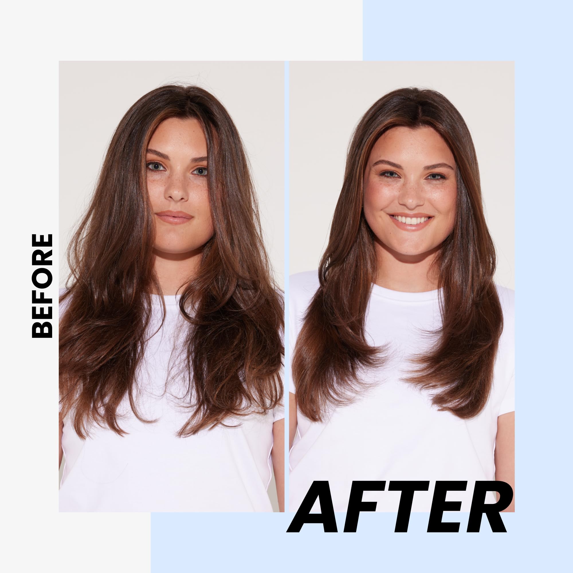 Kenra Moisture Shampoo rinse action reveals silky shine