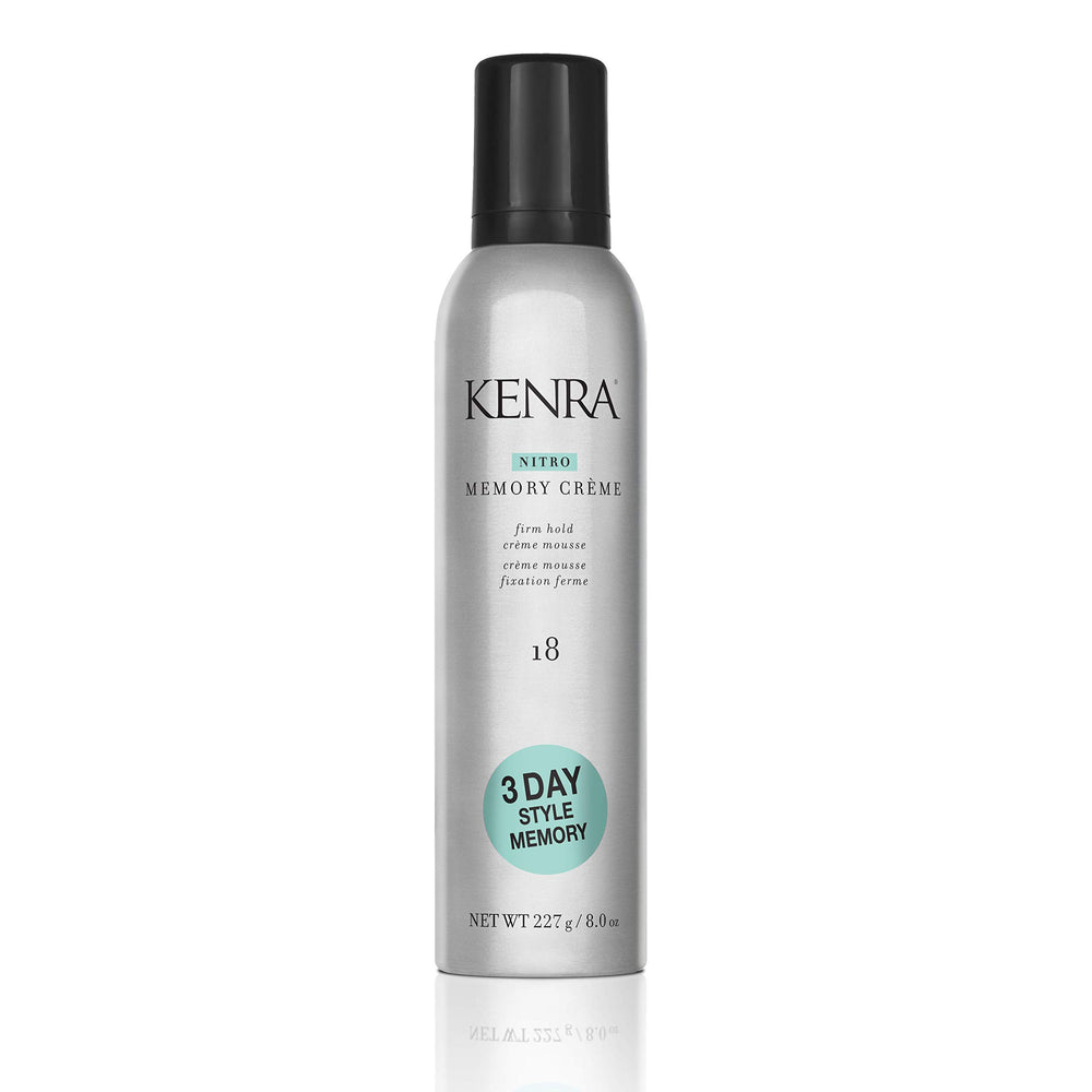 Kenra Nitro Memory Crème 18 muestra textura crema suave para peinado cómodo