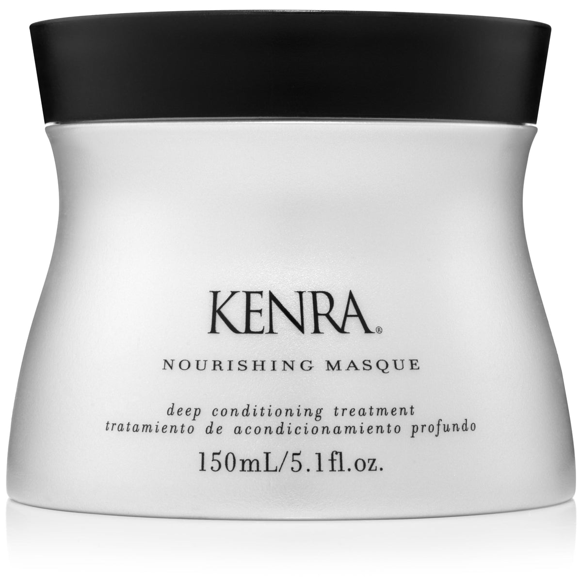Kenra Nourishing Masque bottle pour for deep conditioning and softness