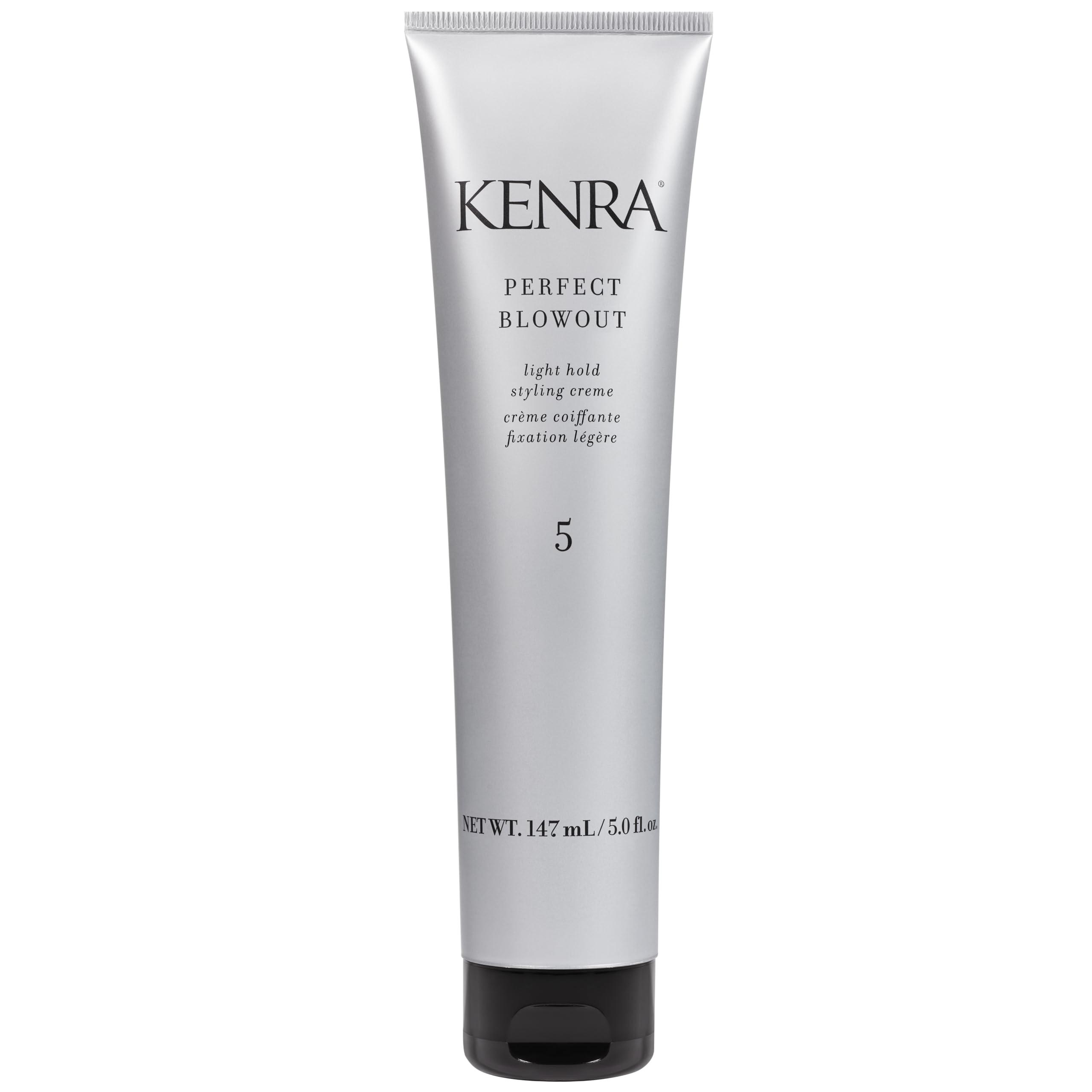Kenra Perfect Blowout 5 muestra protección térmica para peinado duradero.