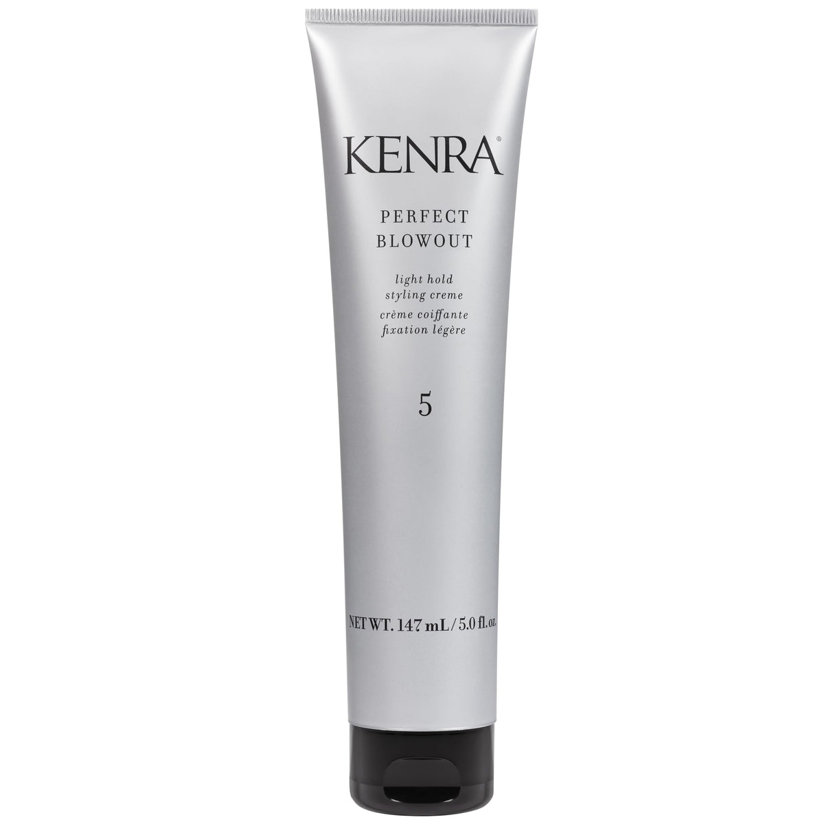 Kenra Perfect Blowout 5 muestra protección térmica para peinado duradero.