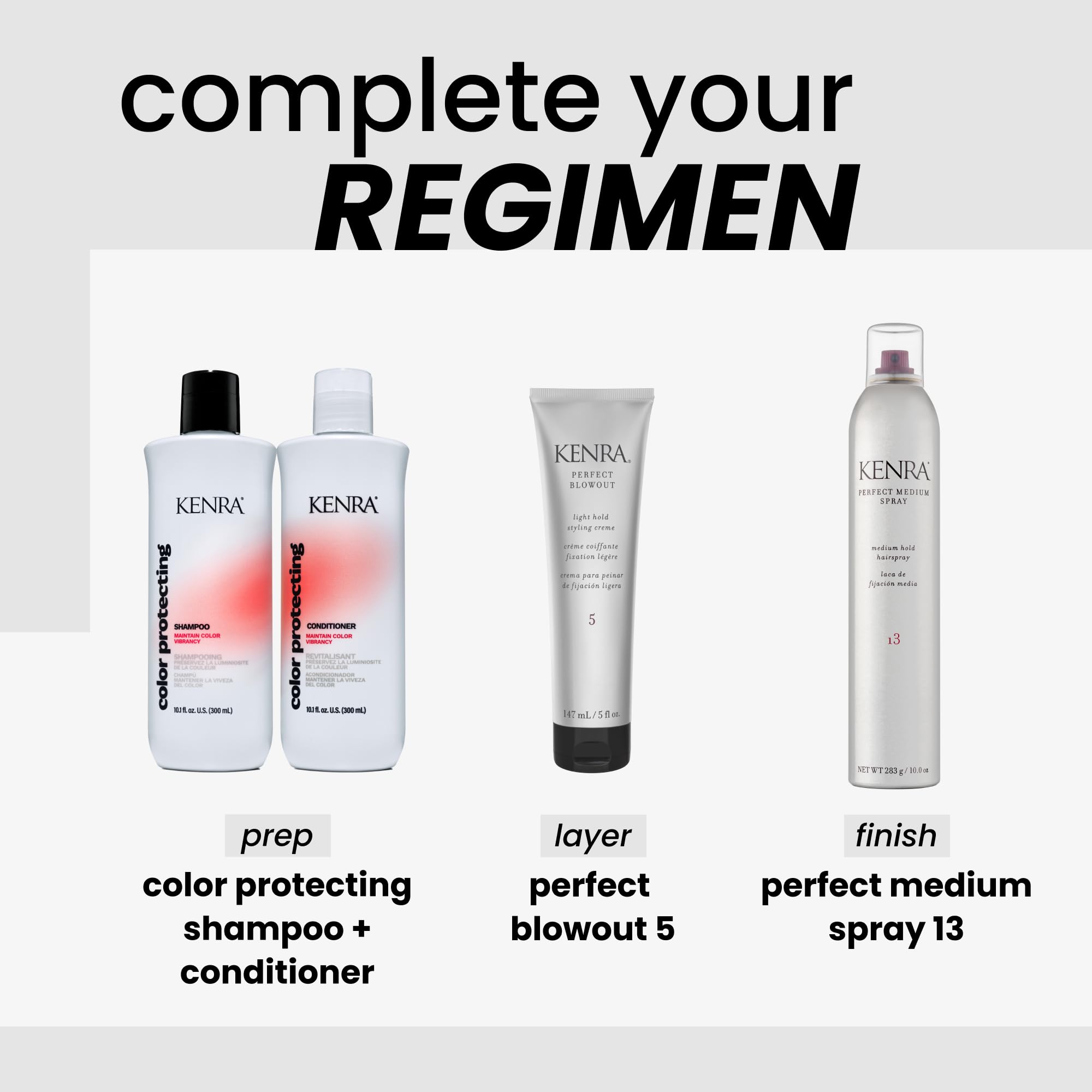 Kenra Perfect Medium Spray: pulverización suave para aplicar sin esfuerzo