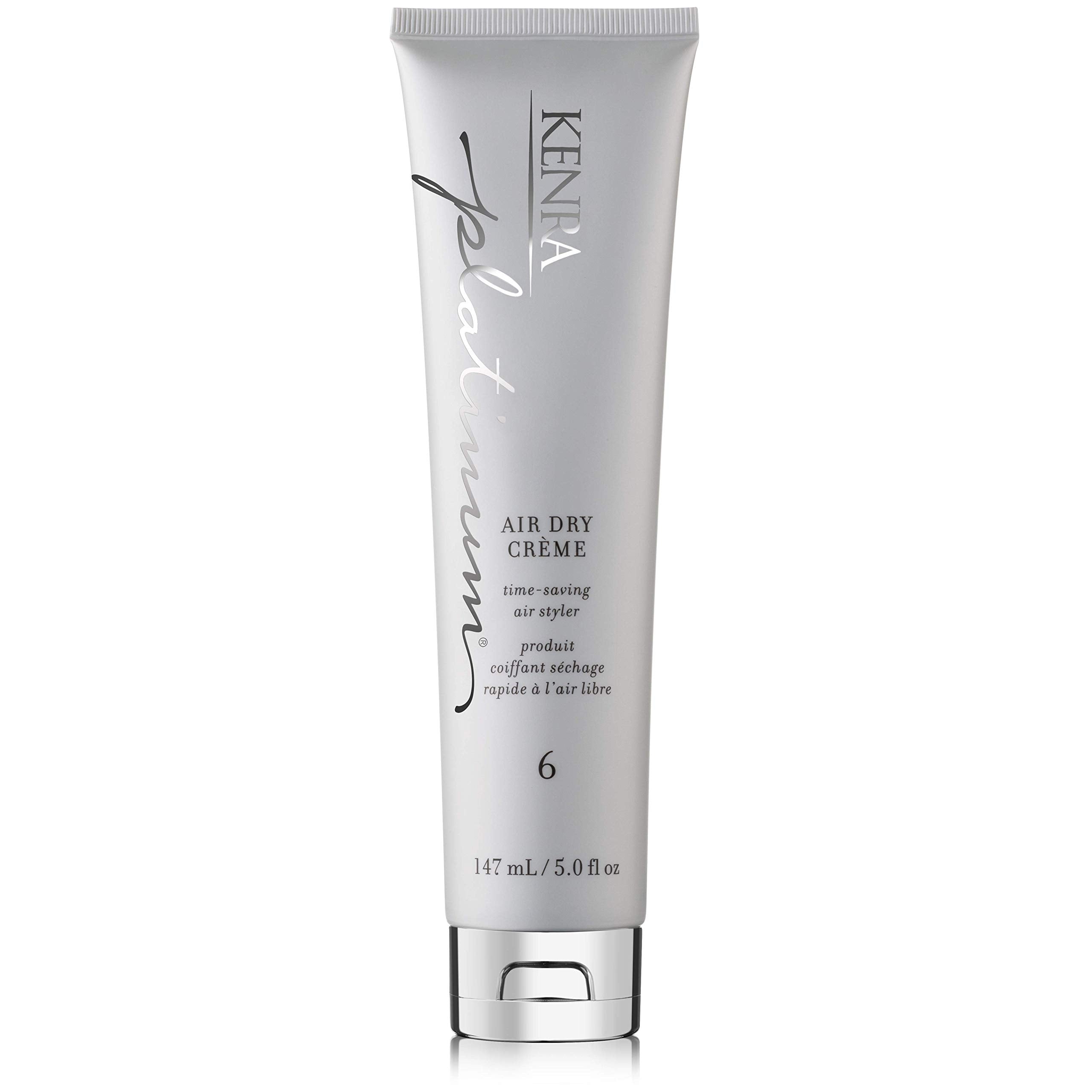 Kenra Platinum Air Dry Creme 6 bottle close-up for quick, lightweight styling