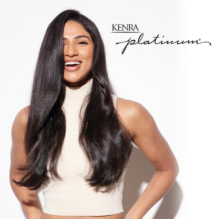 Kenra Platinum Blow-Dry Mist humidity-resistance helps control frizz.