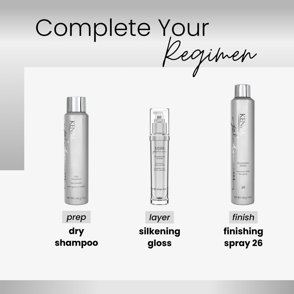 Kenra Platinum Dry Shampoo texture close-up for even application
