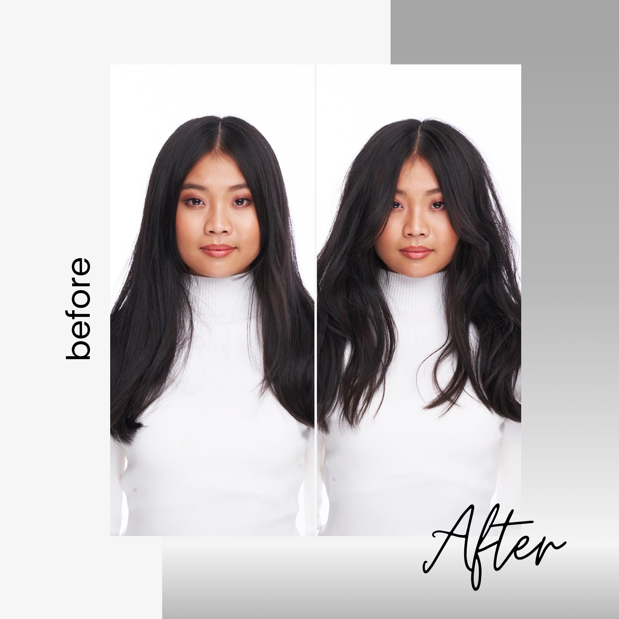 Hair with matte finish after using Kenra Dry Texture Spray