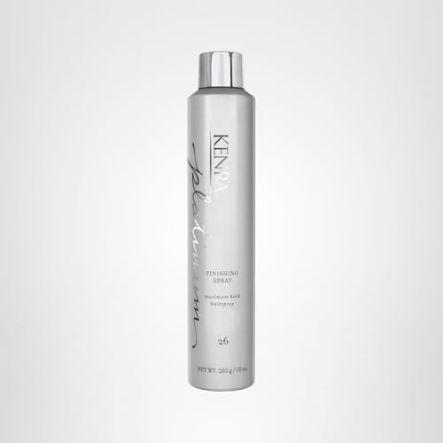 Kenra Platinum Finishing Spray 26 comes in a 10 oz can.
