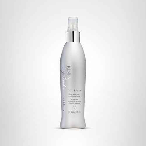 Kenra Platinum Hot Spray 20 protection and UV defense during styling sessions